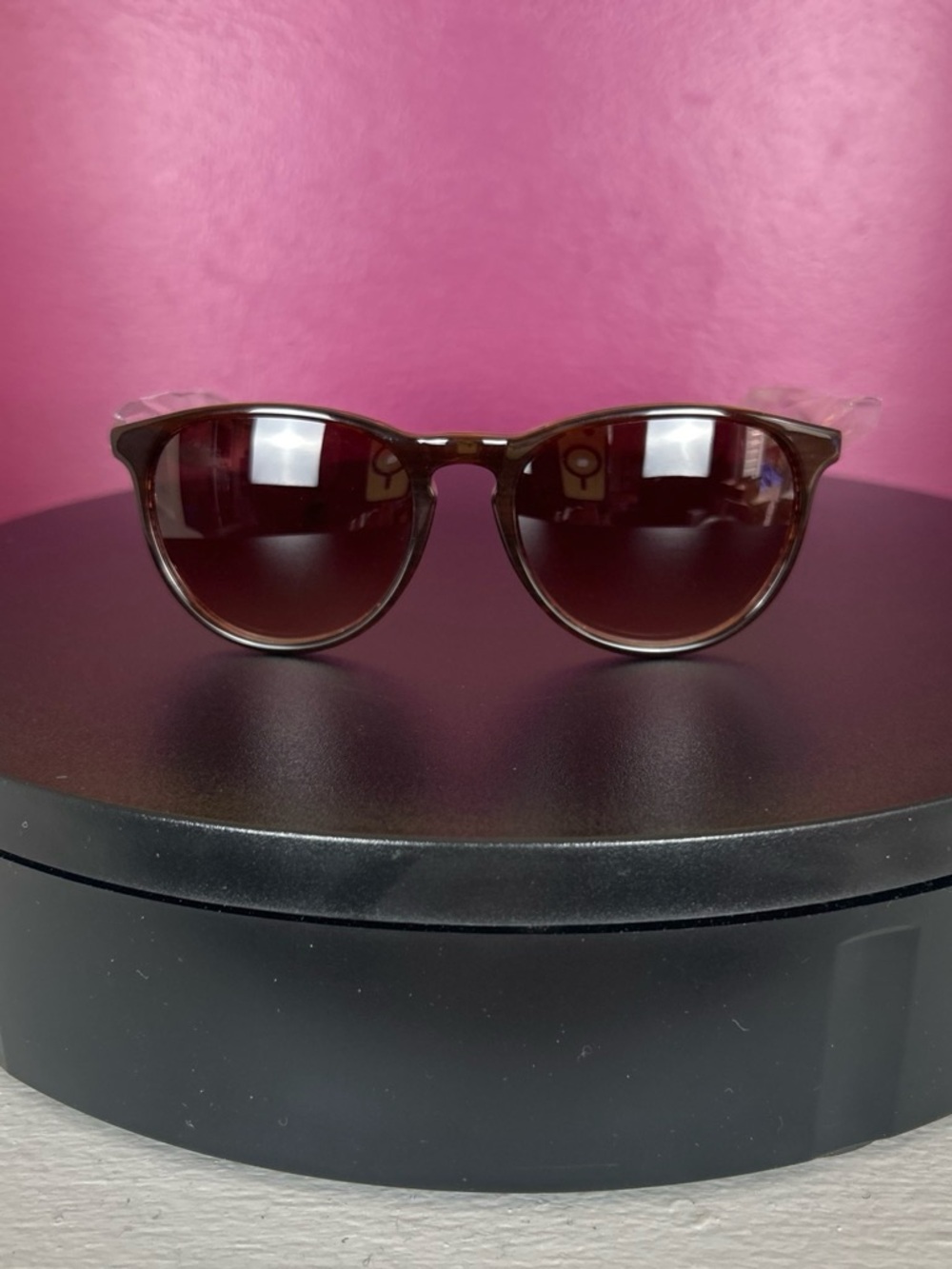 Primary Brown Round Sunglasses